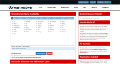Desktop Screenshot of domainrecover.net