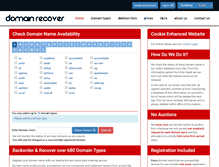 Tablet Screenshot of domainrecover.net